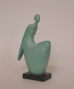 Ana Duncan, Left to Right £2,100 Medium: Bronze Size: 28 x 16 x 7 cms Artist: Ana Duncan Medium: Bronze Size: 28 x 16 x 7 cms Nadia Waterfield Fine Art. Bronze and Ceramic Sculpture Artist from Dublin. The female figure is the subject of focus inspired by organic forms.