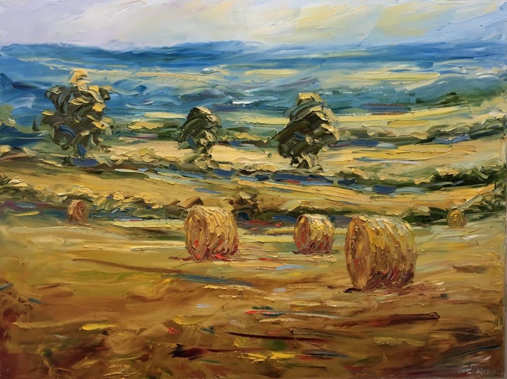Landscape Painting with Oils & Palette Knife with Rupert Acker 1