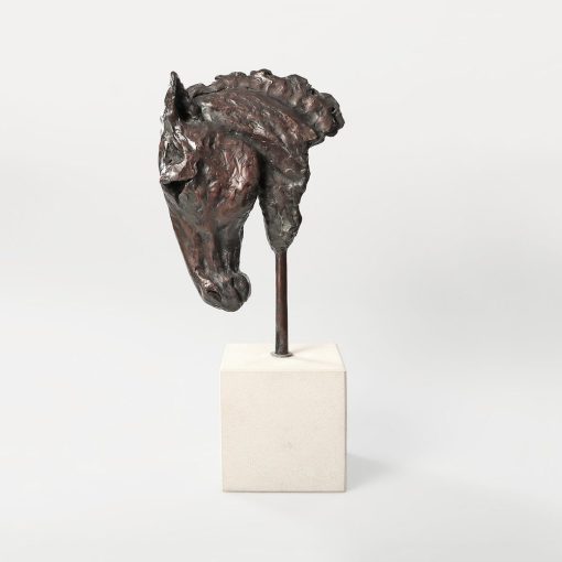 Laura Pentreath, Horse's Head (Bronze) 1