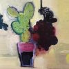 Marissa Weatherhead, Cactus and Lemons £2,500 Medium: Acrylic on Canvas Size: 50 x 60 cm Sold Painter of Still Life. Familiar objects exploring space, colour and composition. Flat Imagery involving mark-making. Working in acrylic.