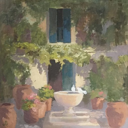 Jenny Sutton, A Spanish Courtyard 1