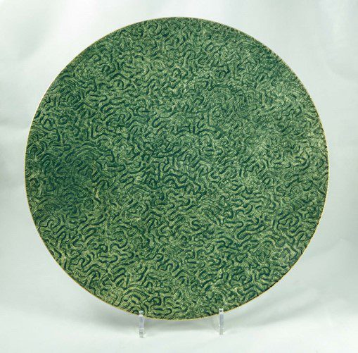 David Gee, Green coral plate 427 1
