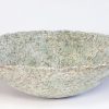 Claire Lardner Burke, Large Speckled Green Bowl with Chrome 018 2