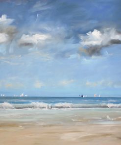 Mike Service, Ebbing Tide £2,700 Medium: Oil on Board Size: 120 x 150 cms Sold Nadia Waterfield Fine Art. Oil painter from Bath. Landscapes, clouds, the sea and boats, muddy fields, tumbledown buildings and still life, usually flowers in pots.