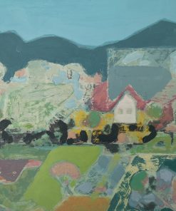 Nick Carrick, Lay of the Land £750 Medium: Oil on Board Size: 40 x 50 cm Paintings inspired by Travel and Landscape. This fluid artwork is painted in a mixed media of sketch, pastel and oil. Subject Matter of Landscape and Changing Seasons in Sussex.Nadia Waterfield Fine Art.