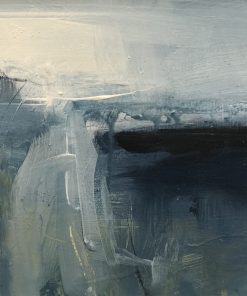 Boo Mallinson, October Light £650 Medium: Acrylic & Charcoal on Canvas Size: 29 x 39cm Visual Landscape diary for Daily Walks in Dorset. Seasonal abstract paintings in Acrylic. Interpretive art.