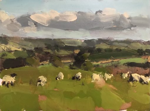 Anna Pinkster, Sheep Dorset, Late October 1