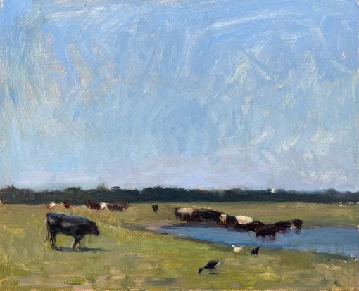 Archie Wardlaw, Cows & Geese, Oxford 1