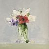 Mike Service, Anemones in Milk Bottle 2