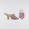 Lottie Pratt Red Velvet Shoes 3