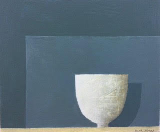 Philip Lyons, White Bowl - Grey Alcove 1