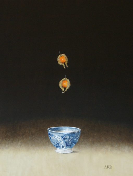 Alison Rankin, Victorian Bowl with falling Physalis 1