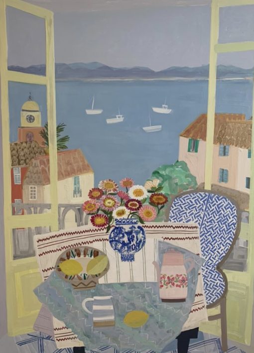 Emma Wiliams, St Tropez, Balcony View 1