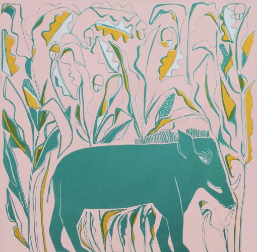 Flora Forshall, Wild Boar (Limited Edition Print) 1