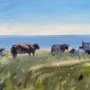 Natalie Bird, Cows Grazing, Isle of Wight 3