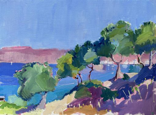 Anna Cecil, Through the Olive Trees, The Aegean Sea 1