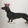 Charlotte Gerard,HRH Sausage( Screenprint) 2