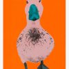 Charlotte Gerard, Duck a l'Orange (Screenprint) 2