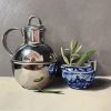 Estelle Day, Jersey Jug, Wedgewood Jug & Olive Sprigs 2