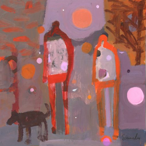 Carol Saunderson, Dreaming about Walking before Dawn 1